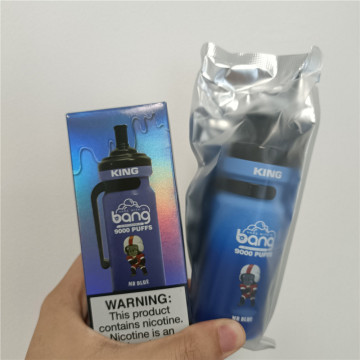 Authentic Bang King 9000 Puffs Kit descartável por atacado