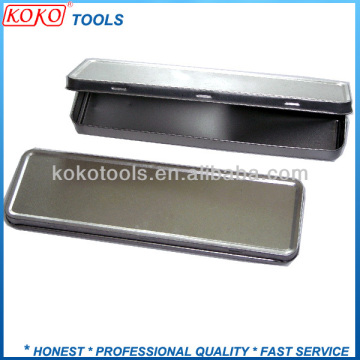 steel key files Silver Metal case