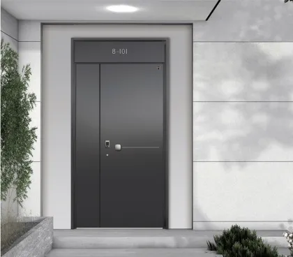 Custom Modern Villa Secure Metal Door Entry Door