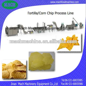 factory price stainless steel corn chips production line snacks manufacturing machine