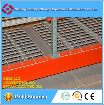 Galvanized Welded U-Channel Wire Mesh Decking for Pallet Rack