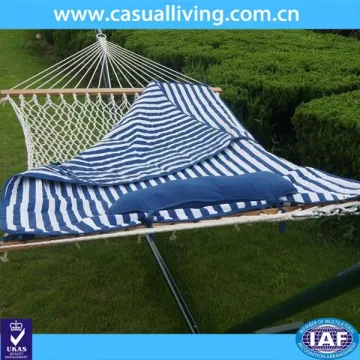 Double hammock with stand best selling hammock with steel stand