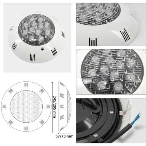 Luz de piscina LED de natación IP68 impermeable