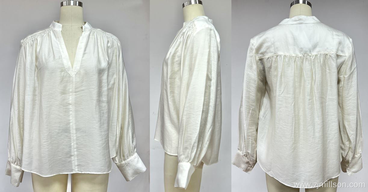 Women's V-Neck Blouse