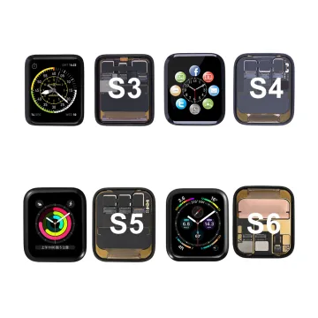 38mm 40mm 42mm LCD Assembly for Apple Watch Models S1, S2, S3, S4, S5, S6, S7: Touch Screen Digitizer Display Parts