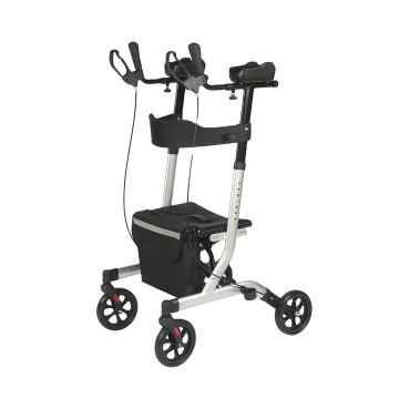 Tall Rolling Mobility Walking Aid Aluminum Upright Walker