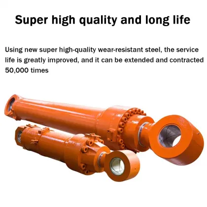 Hydraulic Boom Cylinder Assembly for Excavators: Caterpillar, Komatsu, Hyundai, Volvo, Hitachi, Kobelco, Doosan, Daewoo, Sumitomo