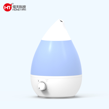 HONETIAN 7 colors night light 360 degrees adjustable nozzle knob control 3.8L capacity custom colors indoor top fill humidifier