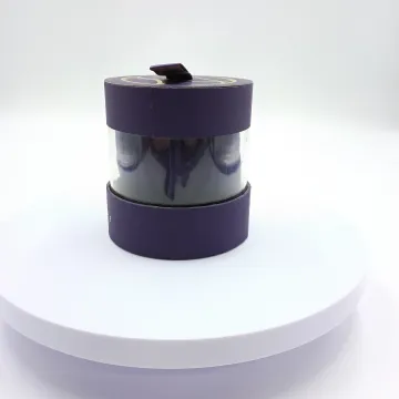 Custom cute plastic cylinder gift box