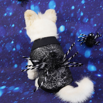 Halloween Spider Pet Jumpsuit for Dogs and Cats