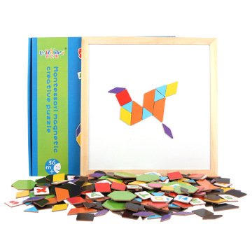 244-Piece Creative Puzzle: A Comprehensive Geometric Shapes, Number, and Letter Learning Toy for Children