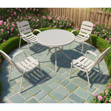 Modern Outdoor Garden Set Nordic Style Garden Furniture Set for Patio Leisure Manufactory