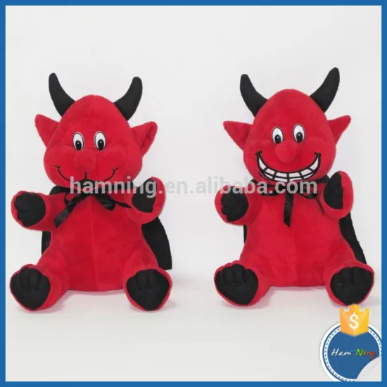 25cm red devil with black cloak for valentine day night