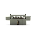 Encabezado de caja de tipos de tono de 2.54 mm Lacth de metal