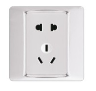 AC86 3 Pin+2 Pin Wall Socket
