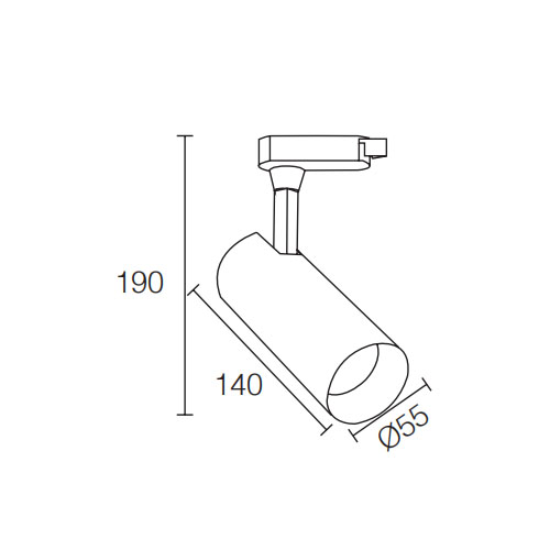 Modern Silo 7W LED Track LightofTrack Light LED