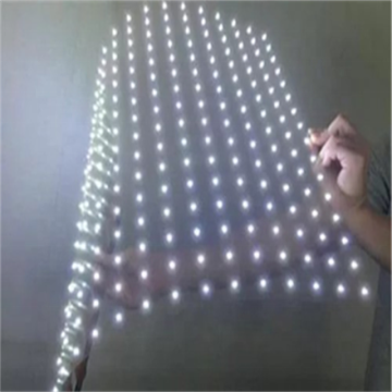 High Definition Crystal Film Screen Smart LED Video Led Curtain Wall Photoelectric Glass