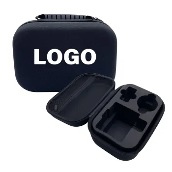 Custom Lightweight Black Eva Zipper Hard Shell Case with CNC Foam Insert for Electronics