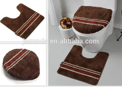 Super soft microfiber toilet mat