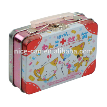 cartoon medical box medical tin case