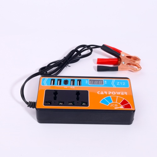 Inverter Daya Mobil 100W Massal 12V/24V hingga 220V dengan Pengisian Cepat PD QC3.0