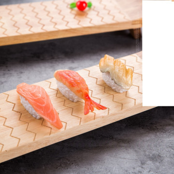 Rubber Wood Strong Durable Wooden Plate