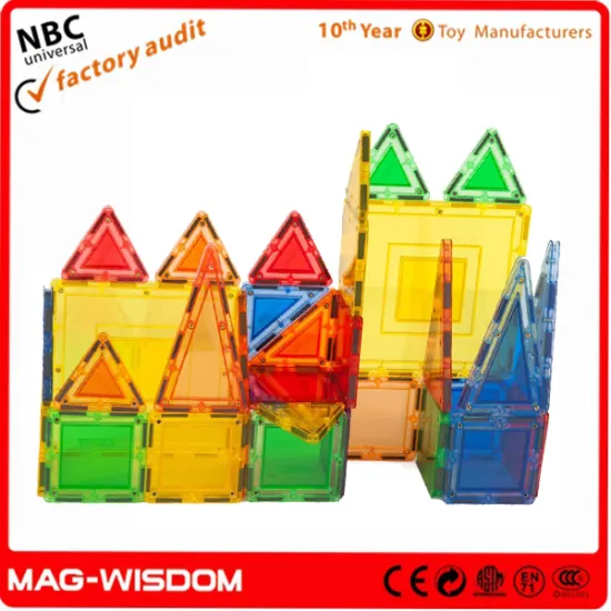 Plastic Magnetic Building blocks toys educational toys 2016