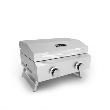 Portable Stainless Steel Gas BBQ Grill for Outdoor Kitchens and Gardens