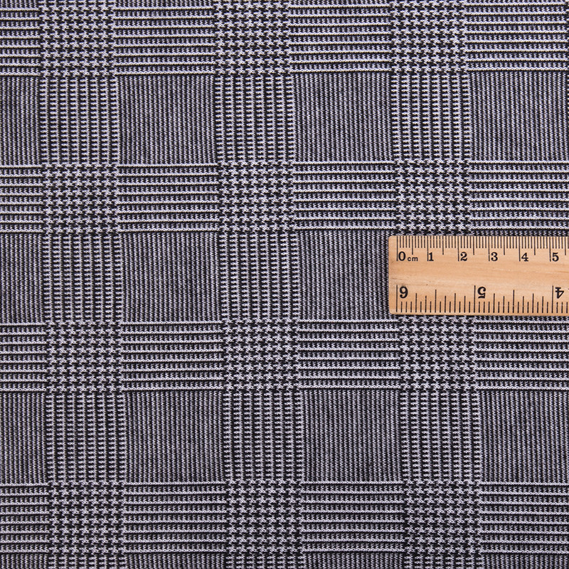 Eco Friendly Yarn Dyed Jacquard Polyester Fabric