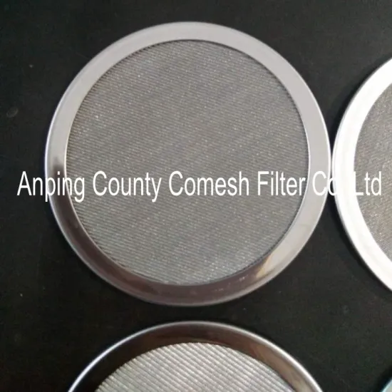 304 Stainless Steel Woven Coffee Filter Disc