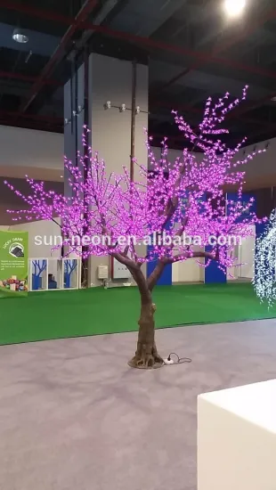 IP44 high led cherry tree/led cherry blossom tree light/Christmas tree