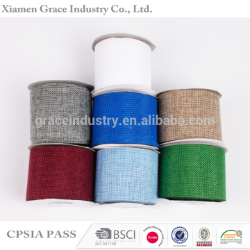 Wholesale natural jute burlap ribbon