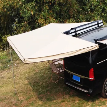270 Degree Camping Roof Tent Awning with Annex Room - Fox Wing Awning for Cars