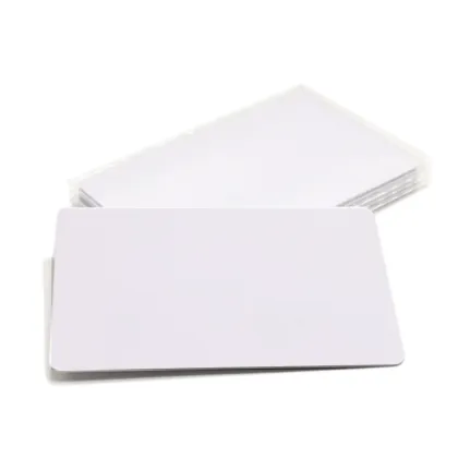 Offset silk digital printing inkjet id card