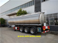 3 As 34000L Hydrogen Peroxide Tank Aanhangwagens