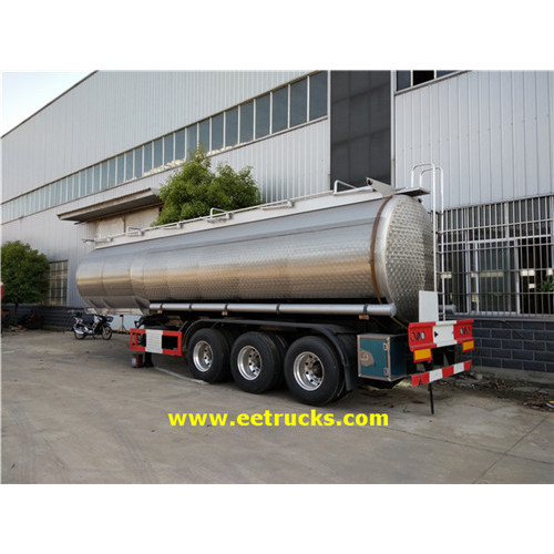 3 Essieu 34000L Hydrogen Peroxide Tank Trailers