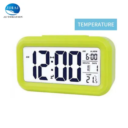 Customized Desk Clock Calendar: Electronic Alarm Clock