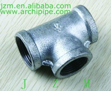 Fitting Cast Iron Tee equal Threaded Manufacturer