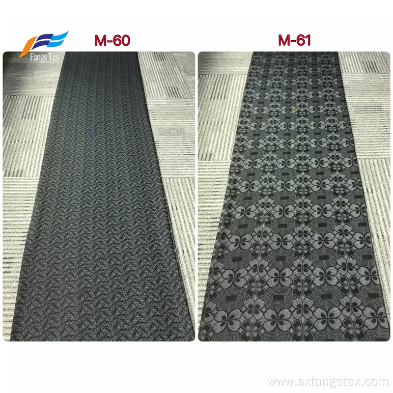 Polyester Jacquard Formal Black Dubai Abaya Fabric