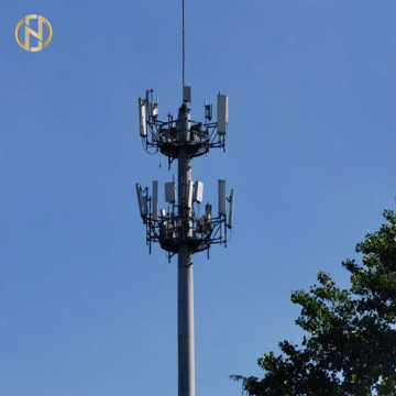 36M Telecommunication Communication Pole For Wireless