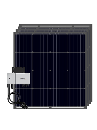 Compact Solar Power Kit for Home Use