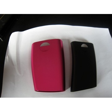 Black red mobile power supply shell