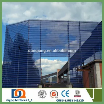 Three Peaks Wind Proof Dust / red powder coated wind dust fence/Wind- proof and dust-control net (Coal mine) with cheap price