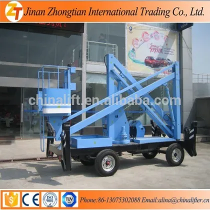 China hydraulic boom lift self-propelled articulating boom lift mobile boom lift