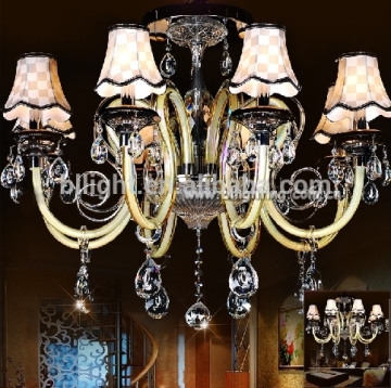 Hand blown glass luxury crystal chandelier for home