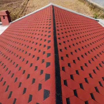 Customized Brick Red 1050mm Heat Insulation Roof Sheets
