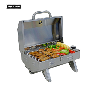 Hyxion stainless steel  bbq grill  garden camping portable folding flat top grill