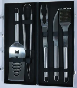 5pcs Stainless Steel Barbecue Utensil