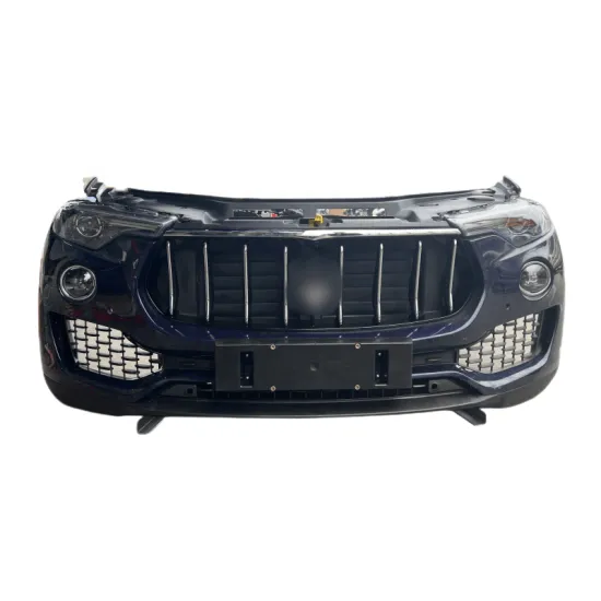 Maserati Levante Front Bumper Assembly with Air Intake Grille and Headlamps (OE670079309/670079310)