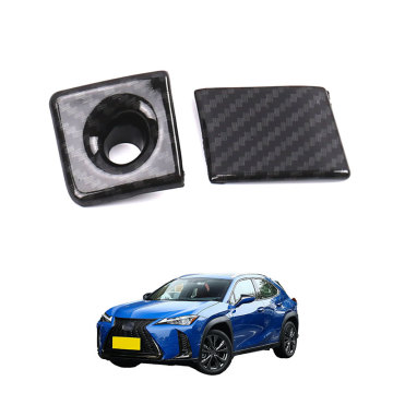 OEM otomotiv abs karbon fiber iç kısımlar 2019 için Lexus UX torpido kutusu sapı dekoratif payetler